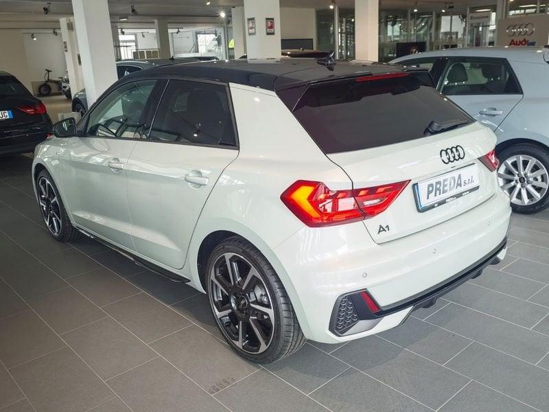 Audi A1 (PREZZO+IVA)A1 SPB 30 TFSI S tronic Identity Black