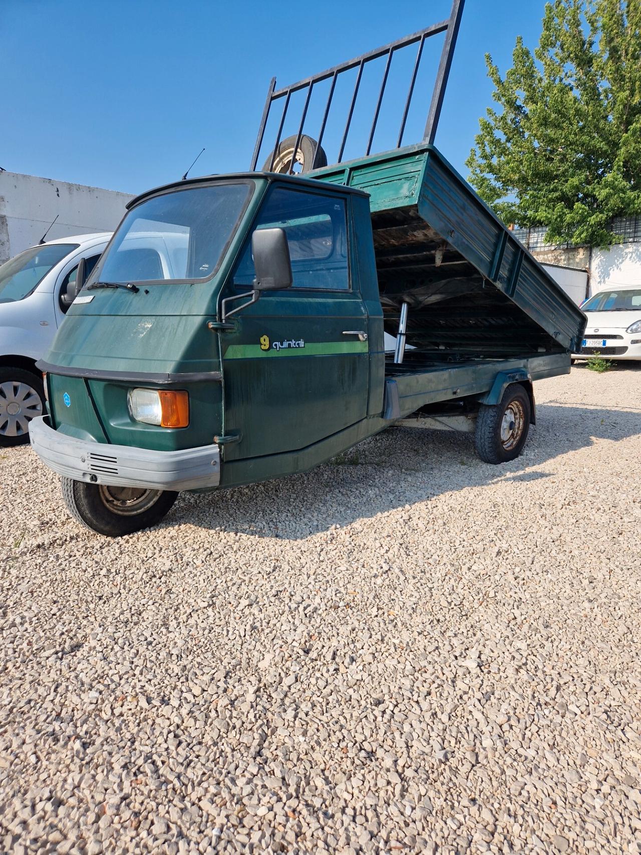 piaggio ape car max 9 quintali ribaltabile diesel