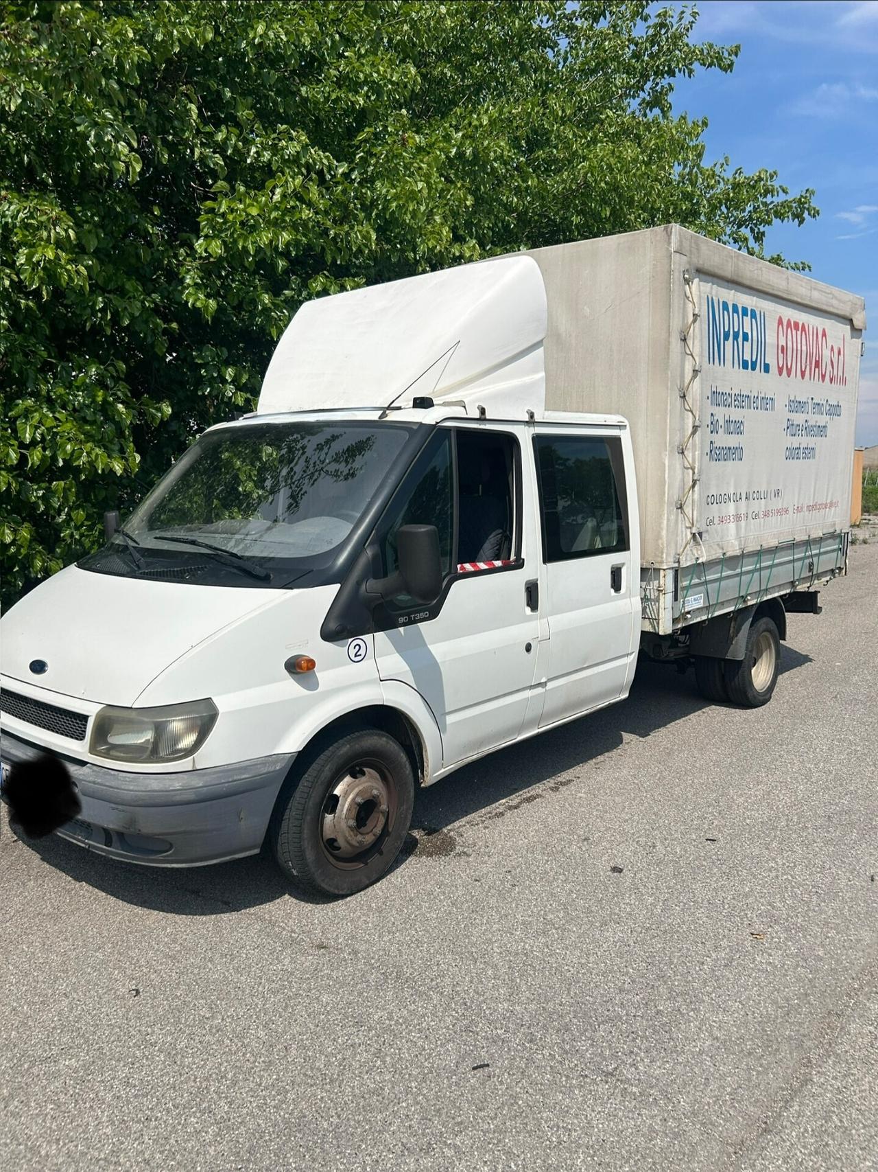 Ford transit centinato furgone