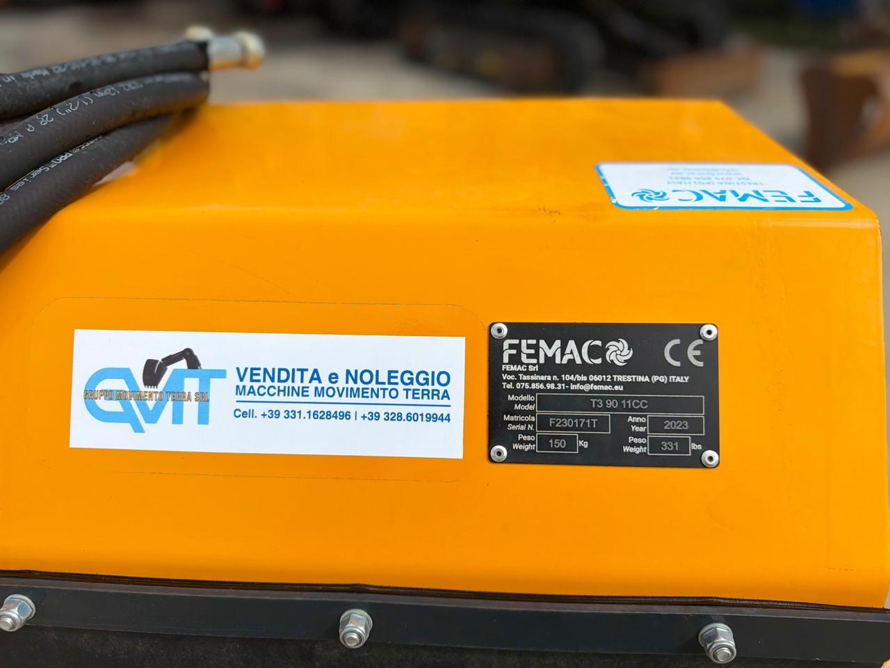 Testa trinciante FEMAC T3 90 per escavatore