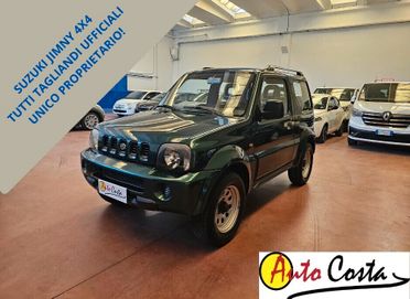 Suzuki Jimny 1.3i 16V cat 4WD JLX TAGLIANDI UFFICIALI - UNI. PROPRIETARIO! 4X4