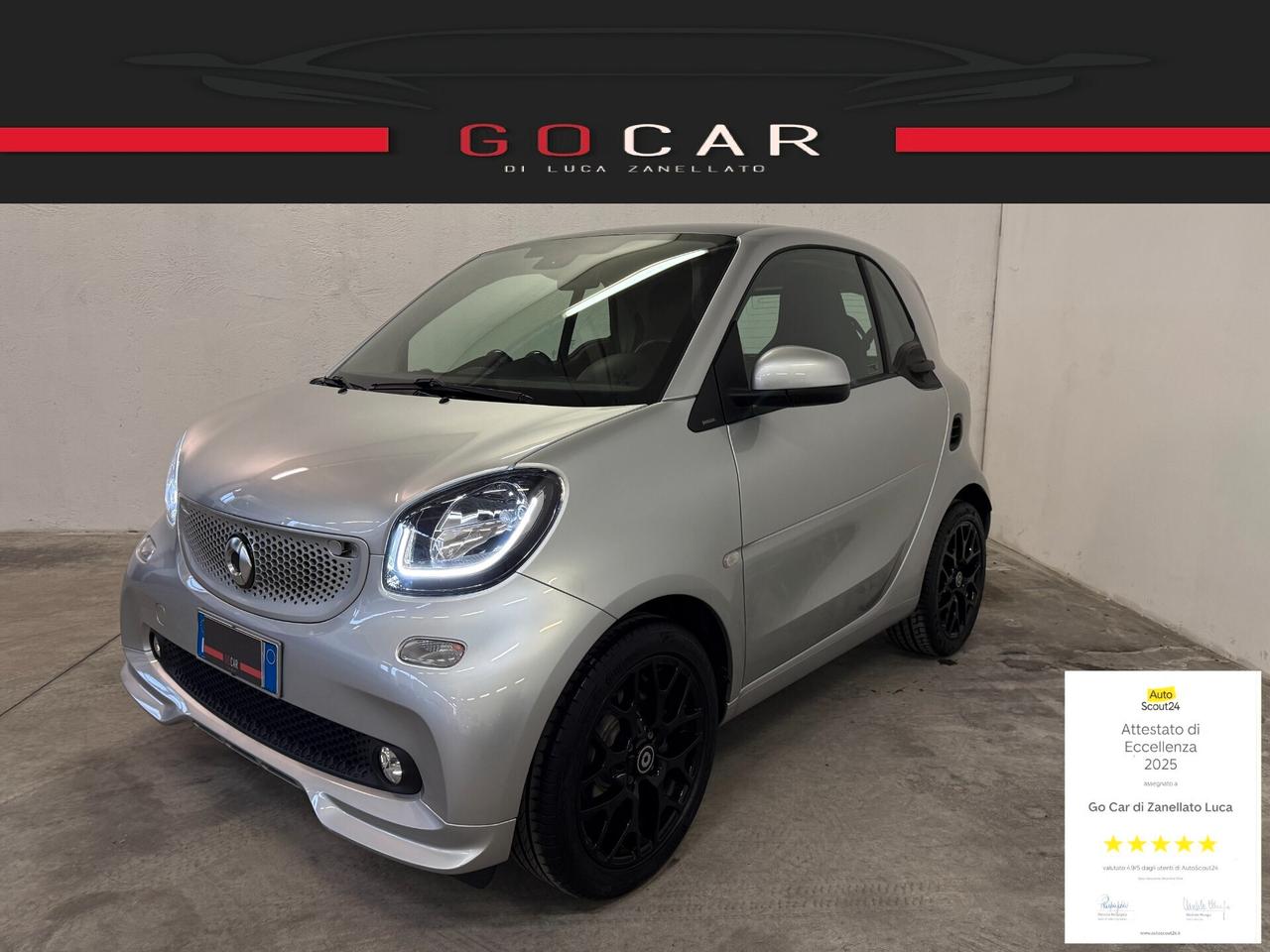 smart forTwo 1.0 Brabus Style 71cv Twinamic