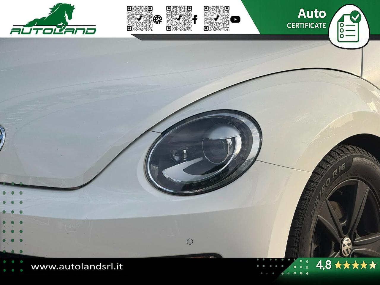 Volkswagen Maggiolino Maggiolino 1.6 tdi Design 105cv dsg