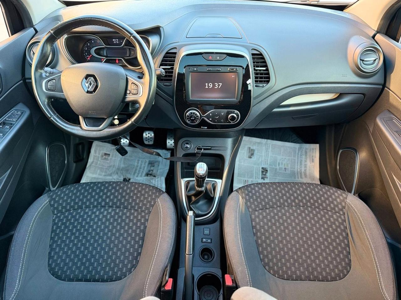 Renault Captur 1.5dci 110cv R-link 2018 Tetto Pan