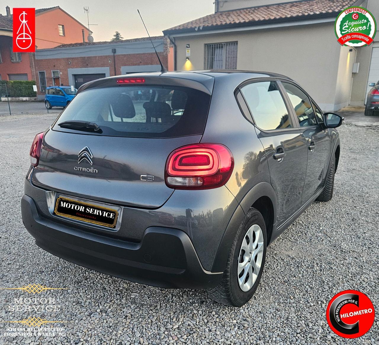 Citroen C3 1.2 benzina da 79€ al mese