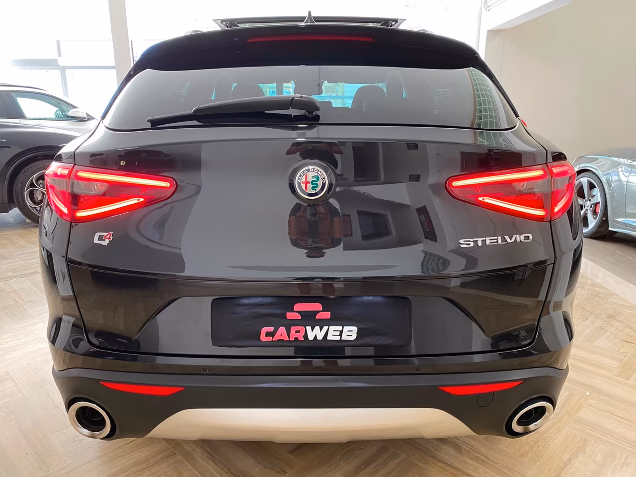 ALFA ROMEO STELVIO 190cv Q4 AT8 TETTO CAM CARPLAY 2021