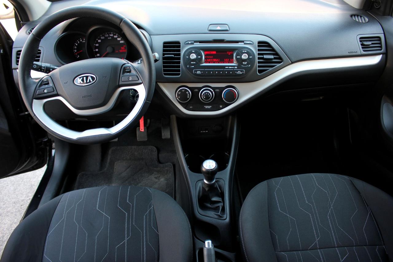 Kia Picanto *PREZZO VERO* 1.0 69 CV 5 PORTE GARANZIA 12 MESI POCHI KM REALI CERTIFICATI NEOPAT OK