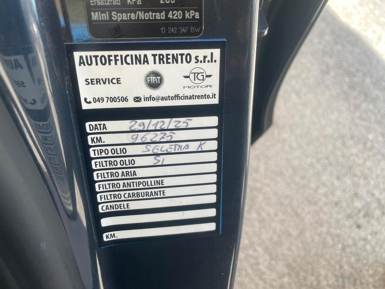 Opel Zafira Tourer 1.4 Turbo 140CV GPL Cosmo 7 posti 97.000km!!
