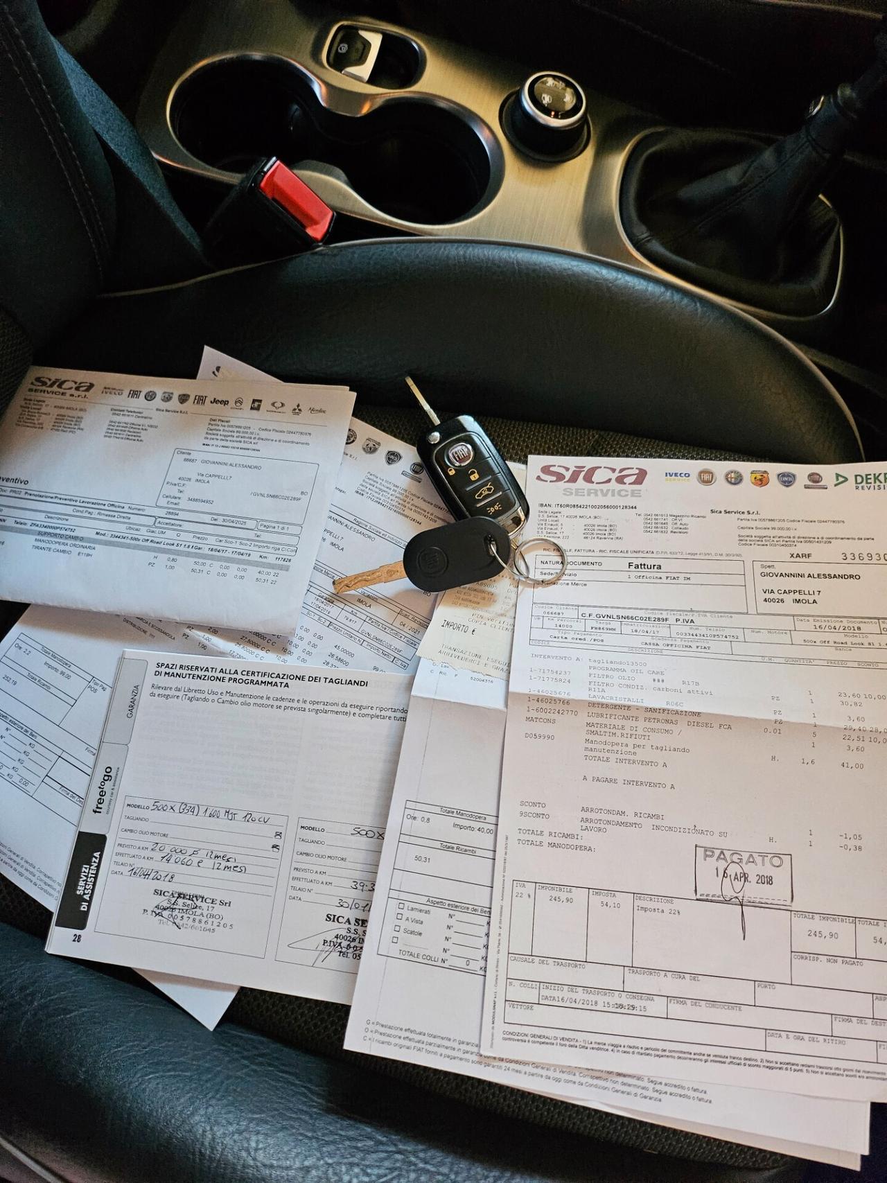 Fiat 500X 1.6 MultiJet 120 CV Cross