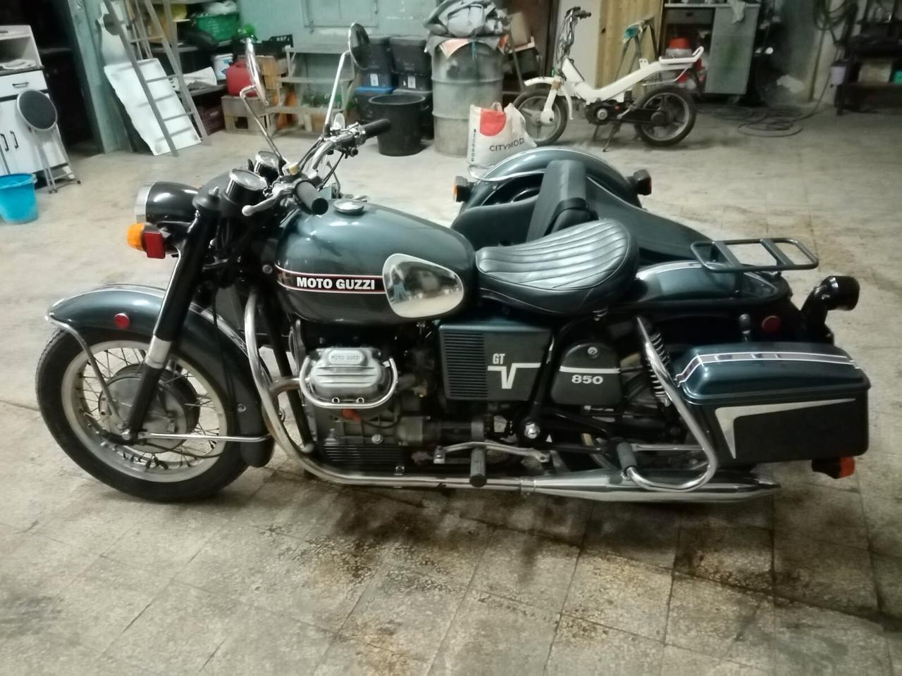 Moto Guzzi V7 III SIDECAR V7 850 GT ( OMOLOGATO 3 POSTI)