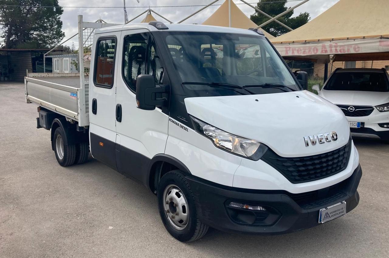 Iveco Daily 35c14 doppia cabina ribaltabile 3 lati