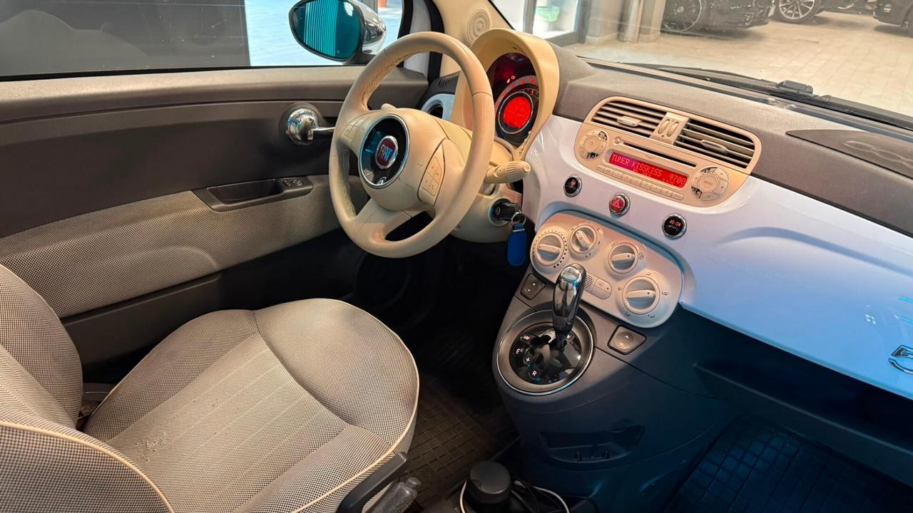 FIAT 500 1.2 LOUNGE AUTOMATICA 2008 TETTO