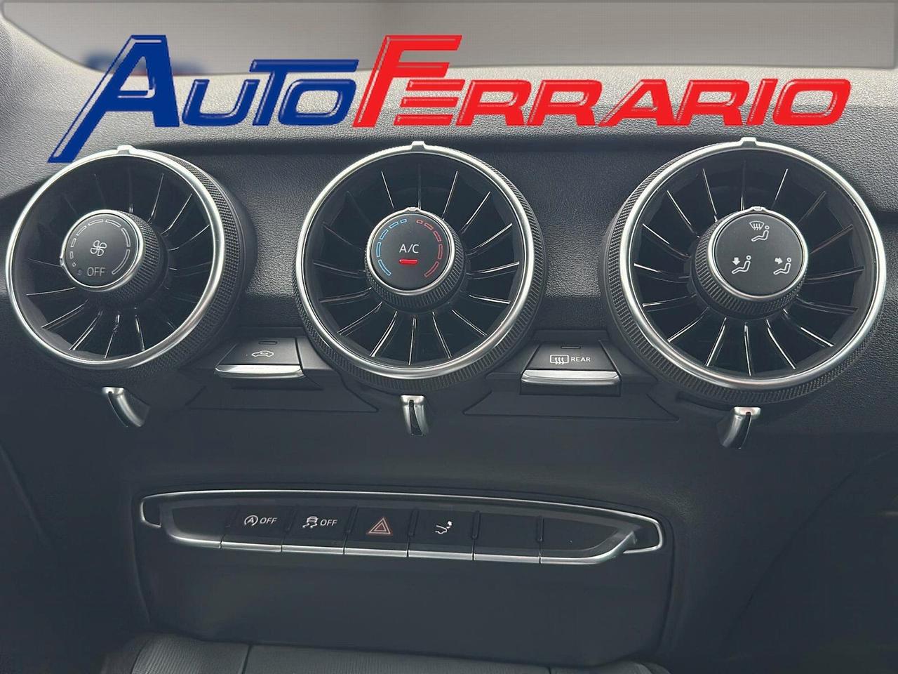 Audi TT 1.8 TFSI COUPE' DESIGN FARI MATRIX 17" VETRI SCURI SENS PARK CRUISE CONTROL