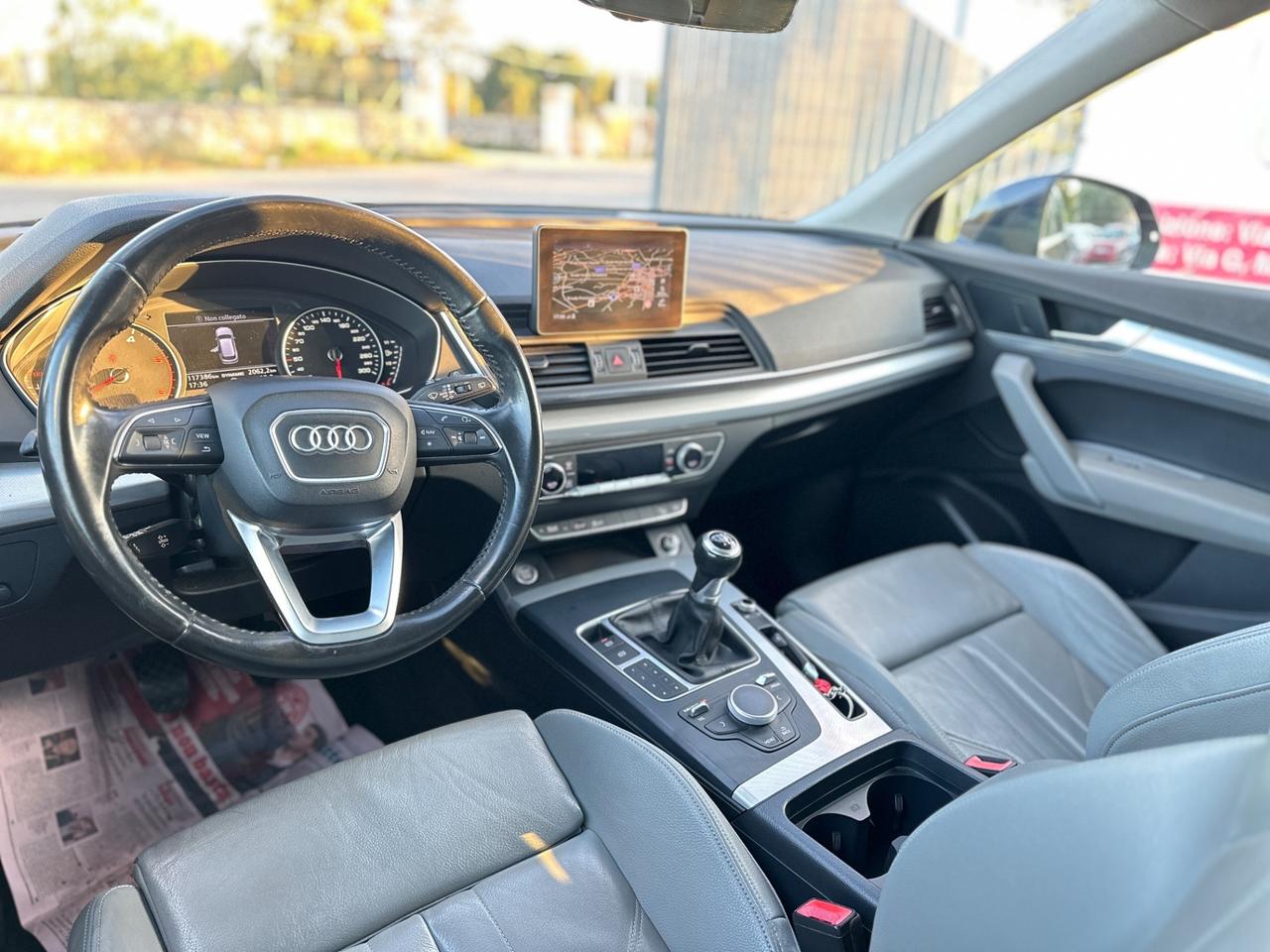 Audi Q5 2.0 TDI 150 CV Design-2017 LED/PELLE/18"