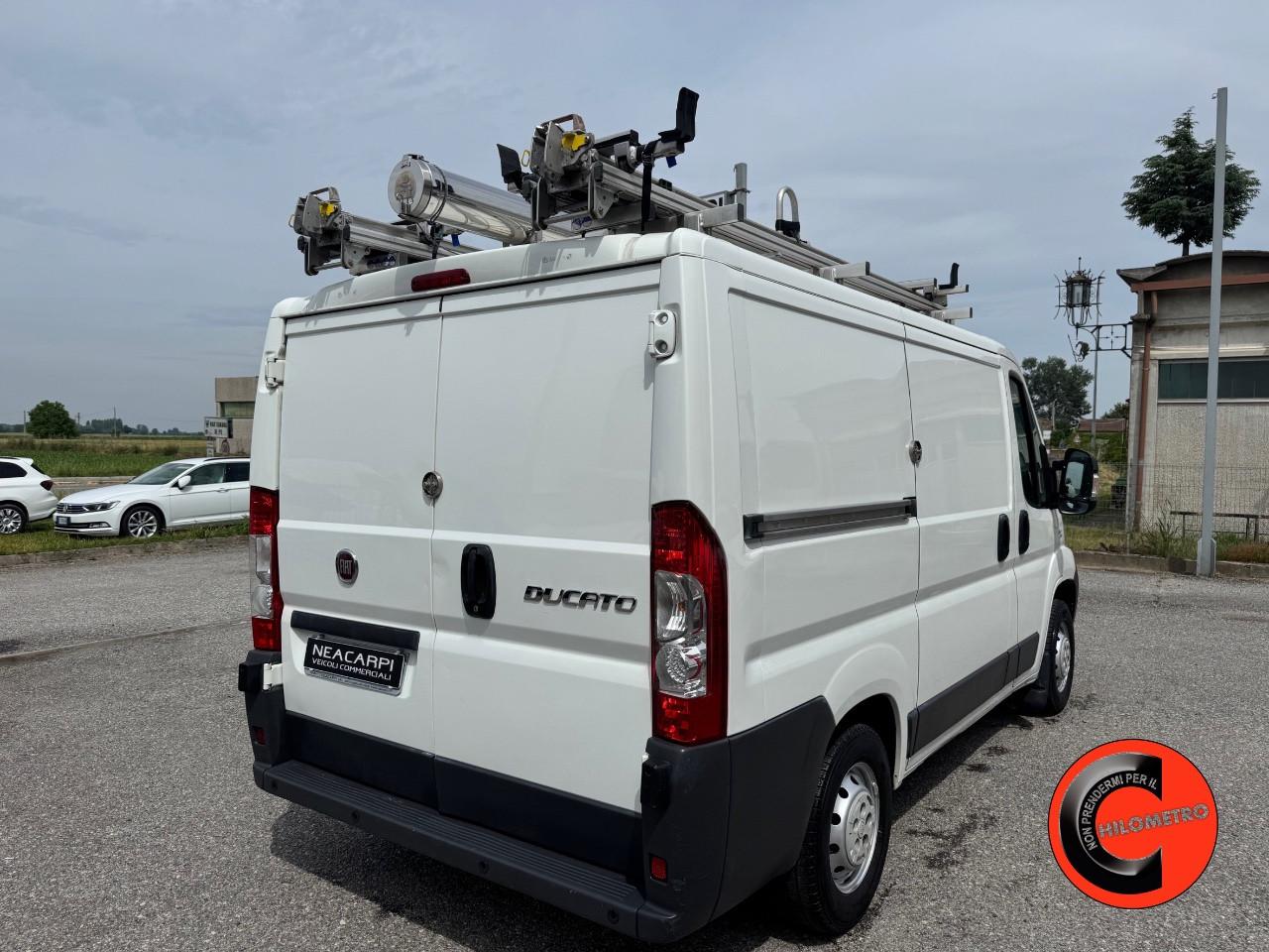 Fiat Ducato 33 2.3 MJT 130 CV ALLESTITO EX ENEL (PC-TN L1H1)SENSORI-POCHISSIMI KM!-PORTAPACCHI-