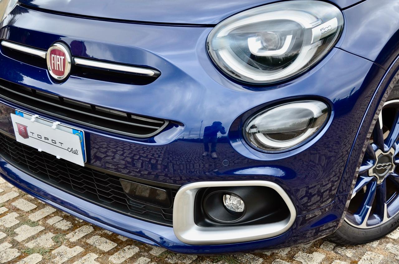 FIAT 500X 1.0 T3 YACHT CLUB CAPRI 120cv, UNICOPROPRIETARIO, SERVICE FCA, EURO 6D, TETTO, NAVI, RETROCAMERA, FARI LED, PERMUTE