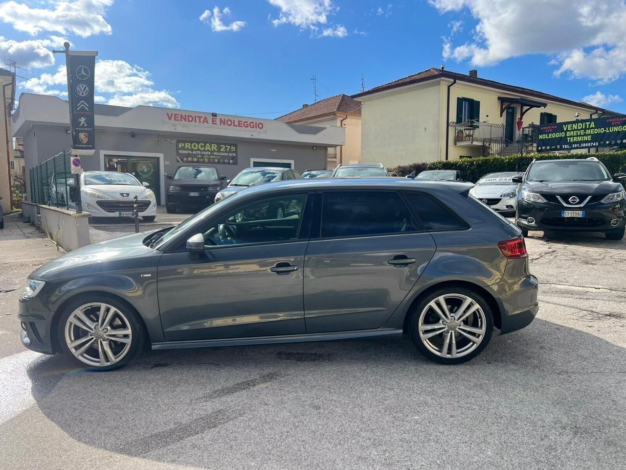 Audi A3 SPB 2.0 TDI 184 CV quattro S tronic S-line