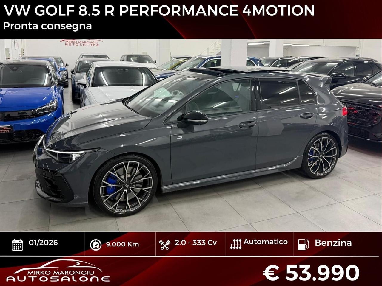 VW Golf 8.5 2.0 4Motion R PERFORMANCE finanziabile