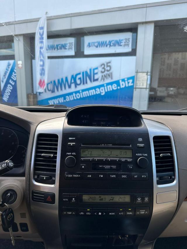 TOYOTA Land Cruiser 3.0 D-4D 16V cat 5 porte Sol 7 posti automatico
