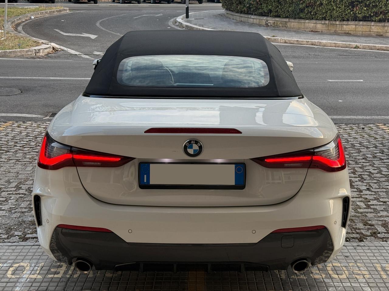 Bmw 420 i M Sport Cabrio full optional prezzo reale no vincolo finanziamento air scarf leve al volante