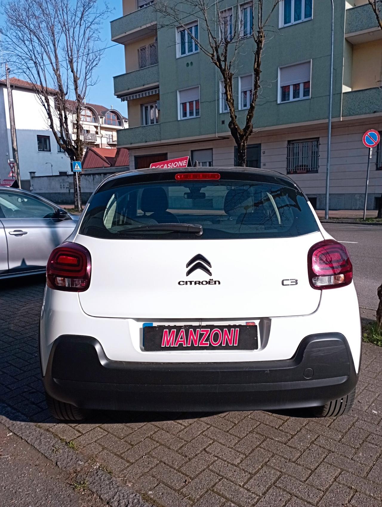 Citroen C3 PureTech 83 NESSUN VINCOLO DI FINANZIAMENTO