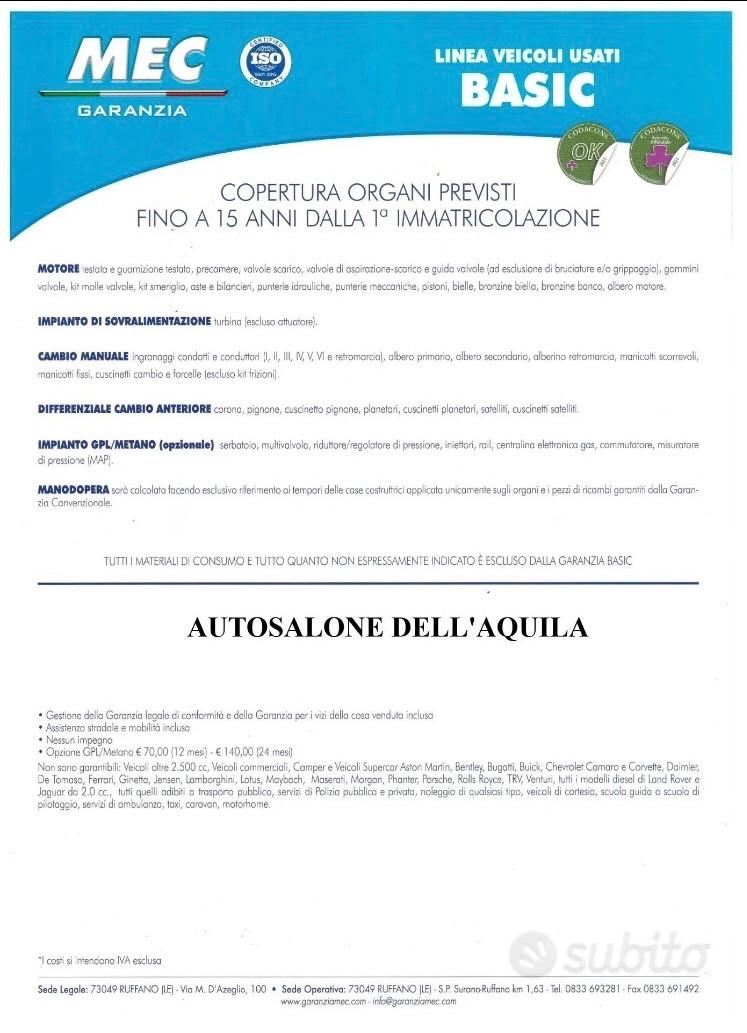 Alfa Romeo 147 1.6i 16V GPL NUOVO/ASI/GARANZIA