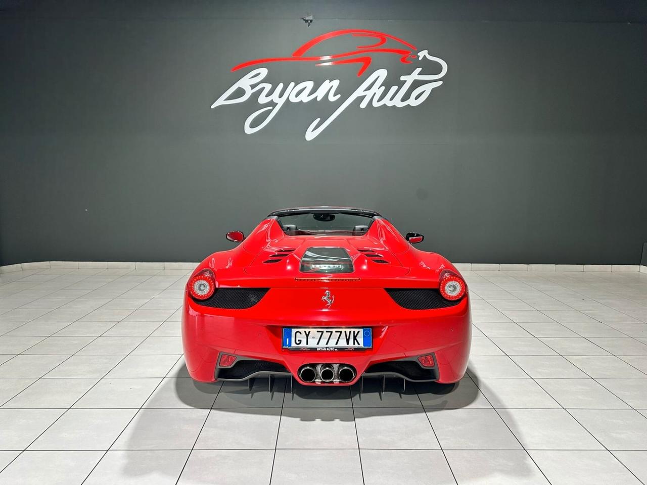 Ferrari 458 Spider DCT Ferrari 458 ITALIA SPIDER FULL CAPRISTO EXHAUST CARBON/ IVA ESPOSTA