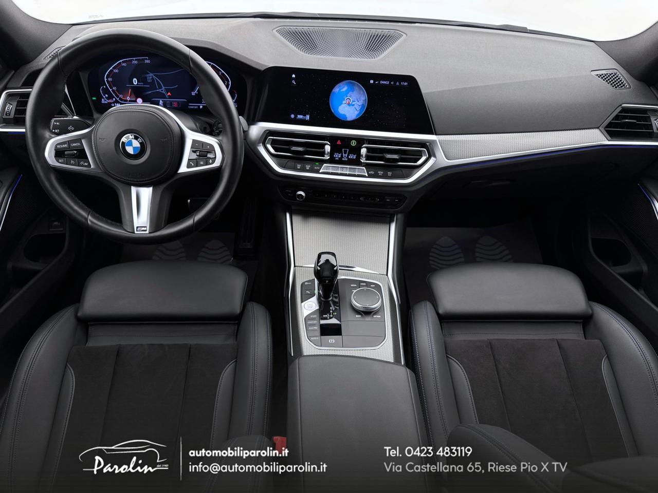 BMW Serie 3 Berlina 318d 48V Msport auto LED-CarPlay-Telecamera