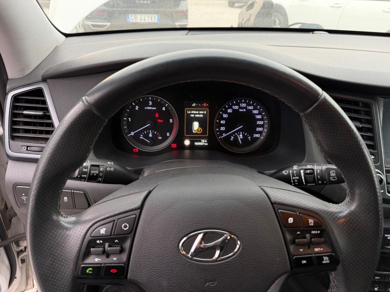 Tucson 1.7 CRDi motore ko Sound Edition Iva esposta
