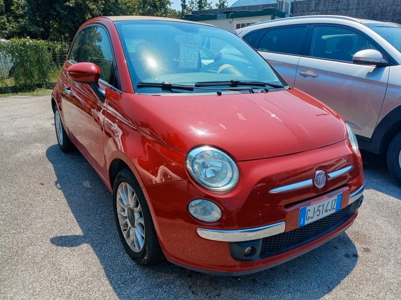 Fiat 500 C 1.2 Lounge ( cabrio) impianto GPL per neopatentati