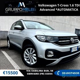 Volkswagen T-Cross 1.6 TDI Advanced *AUTOMATICA