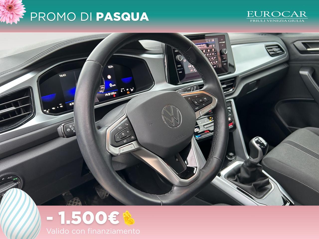 Volkswagen T-Roc 1.0 tsi life 110cv