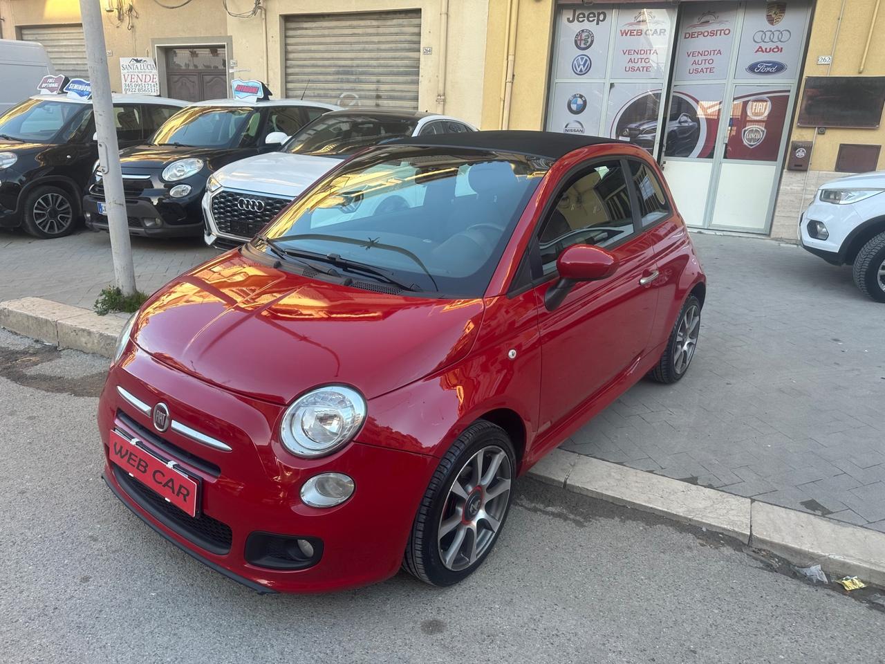 Fiat 500C CABRIOLET 4/2014 KM 108235 CERT 1PROP