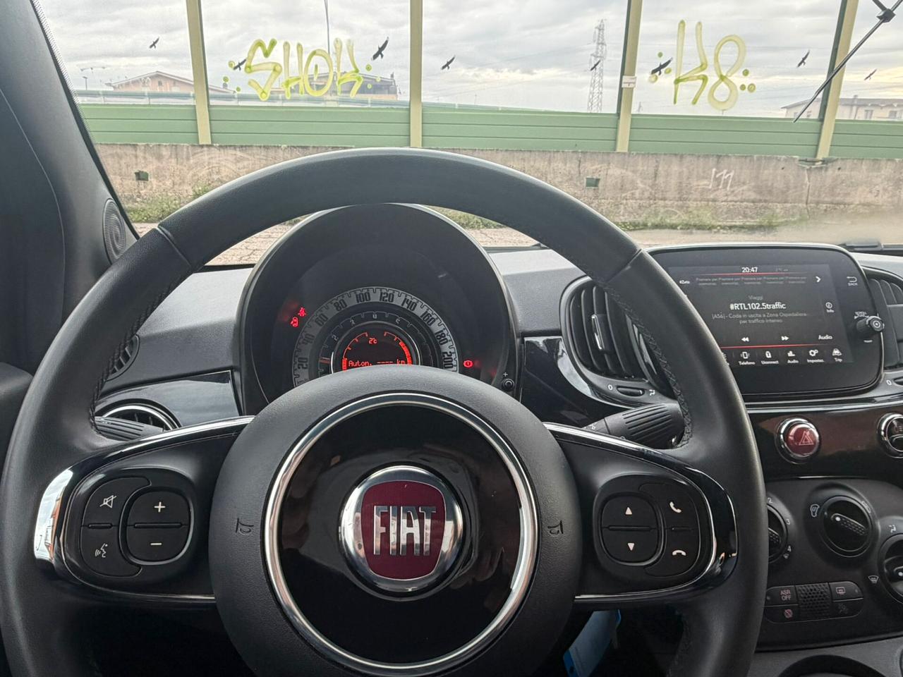 Fiat 500 1.0 Hybrid Red