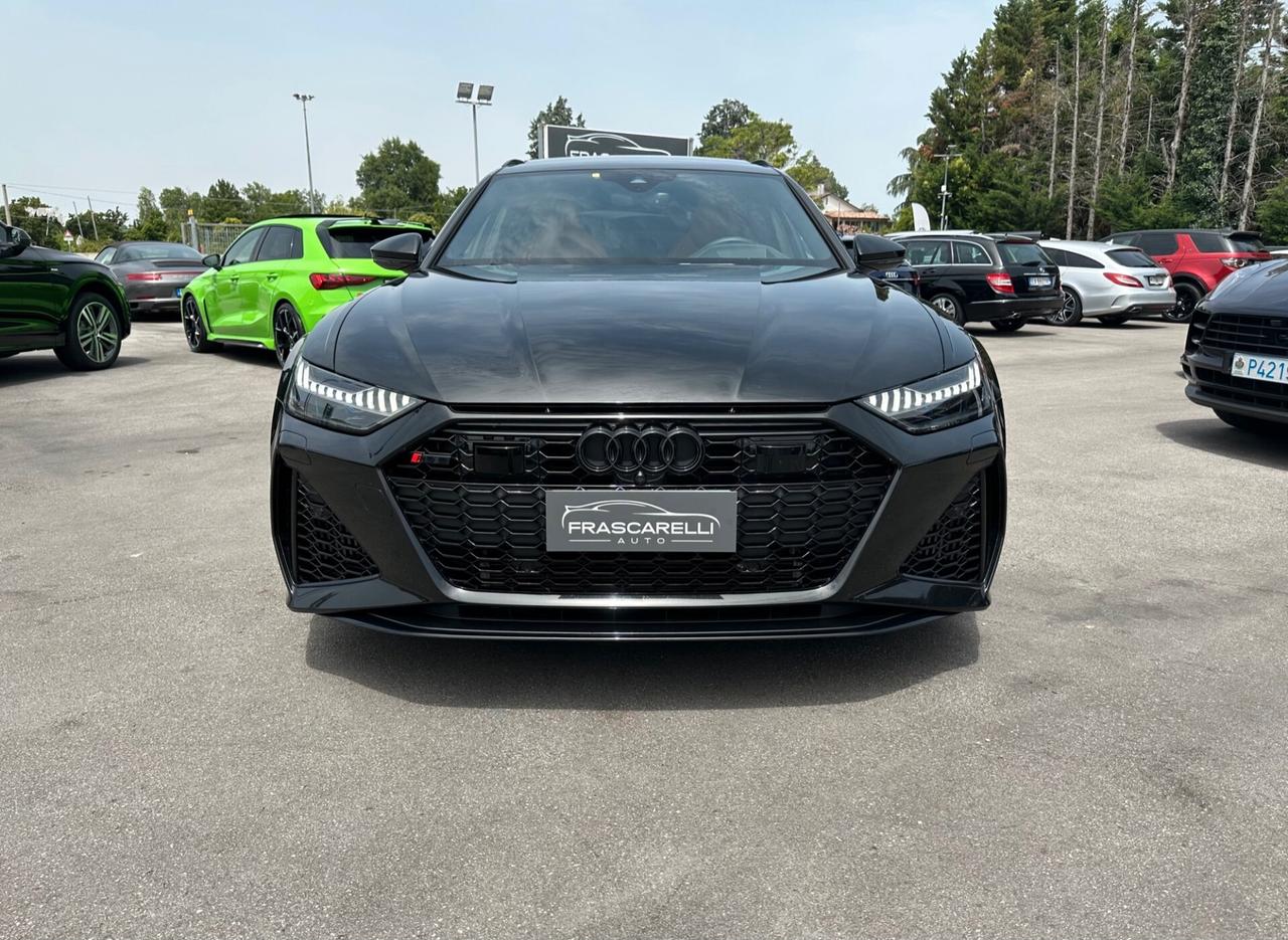 Audi RS6 Avant /carboceramici/tetto/4stz/pelle cuoio/scarico/head/strafull