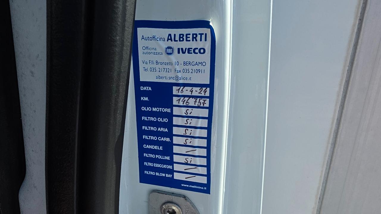 IVECO DAILY 35C16 P.3450 3.0 MJT SPONDA CARICATRICE