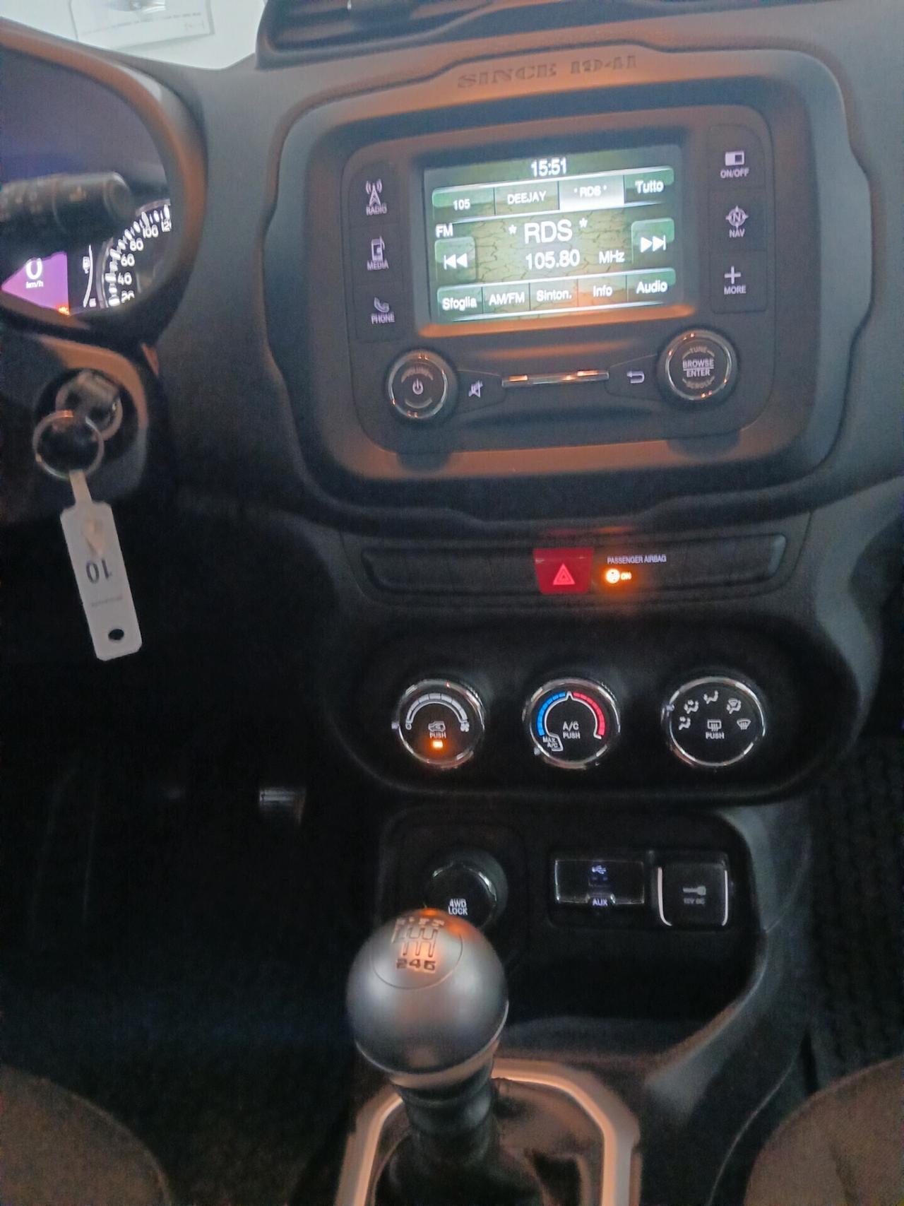 JEEP Renegade 2.000 MultiJet 140cv 4WD Km94.000