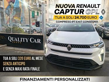 RENAULT CAPTUR GPL NUOVA A SOLI 320 EURO AL MESE