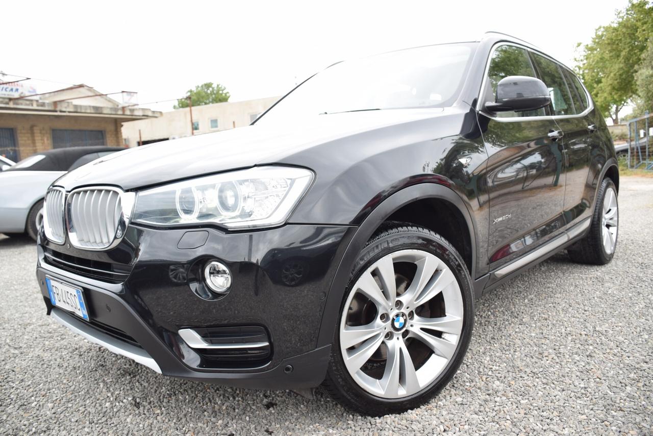 Bmw X3 4X4 xDrive20d AUTOM. xLine TETTO NAVI SENSORI CAM IVA DETR.