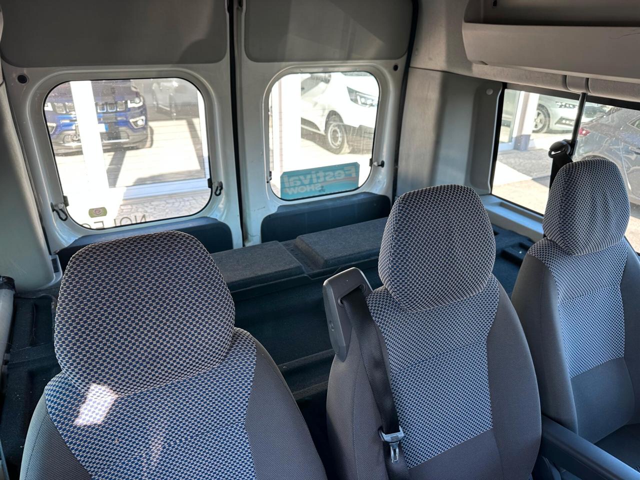 FIAT DUCATO 9 POSTI 33 2.3 MJT PL-TM PANORAMA 9 POSTI PASSO LUNGO TETTO ALTO GANCIO TRAINO