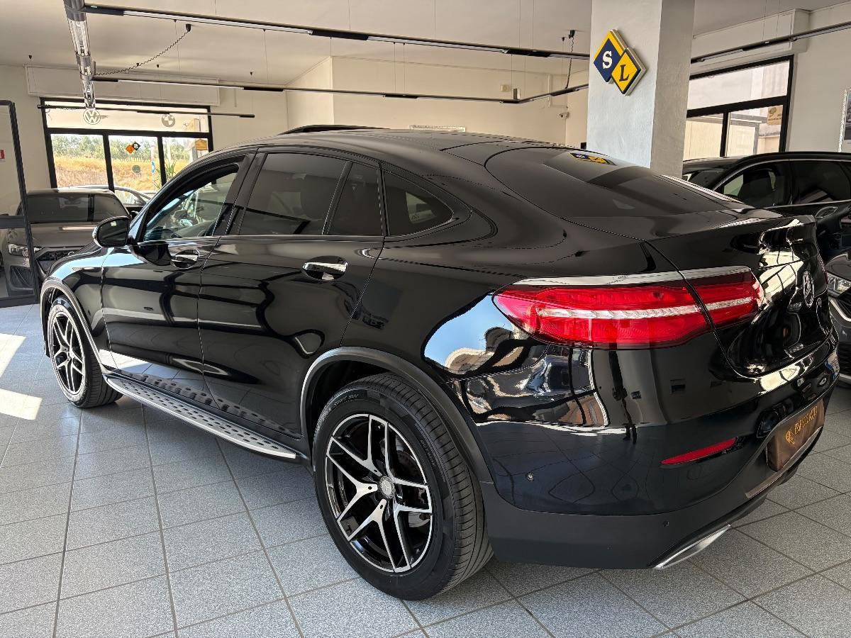 MERCEDES GLC 220 d 4Matic CoupÃ© AMG UNICO PROP/ TETTO/ TELECAMERA 360Â°
