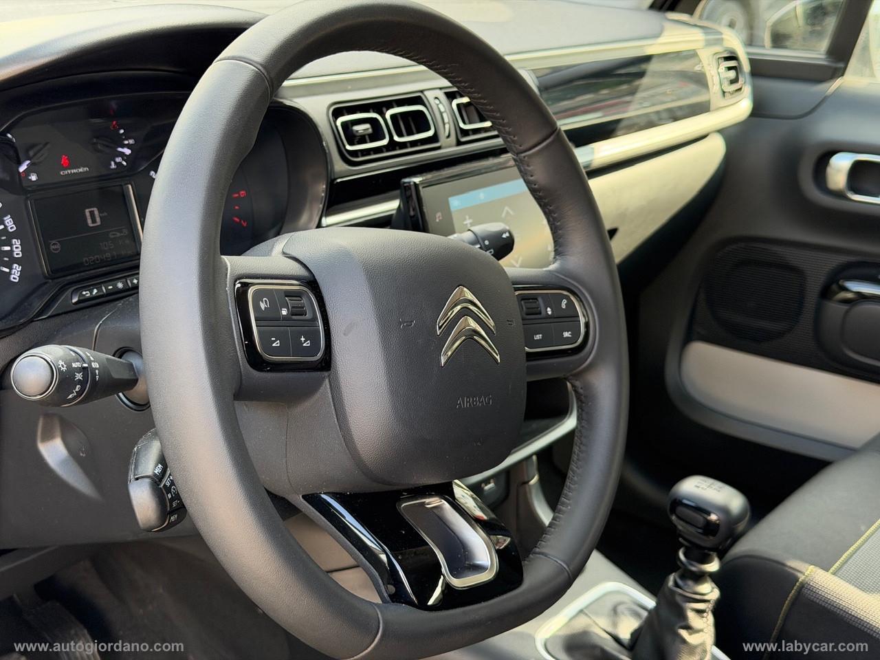 CITROEN C3 PureTech 110 S&S Max PACK TECHNO NAV+CITROEN CONNEC +PACHETTO SICUREZZA 2