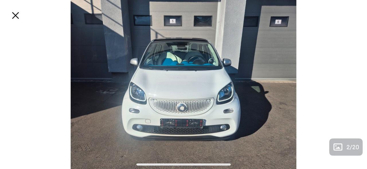 Smart ForFour Four four 5 anni di garanzia
