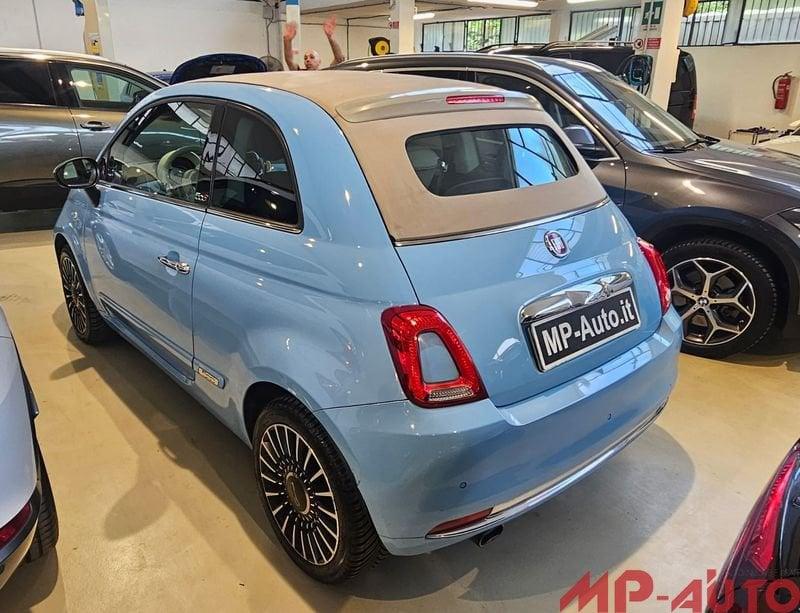 FIAT 500C 1.2 69cv Dualogic INTERNO IN PELLE - CLIMA AUTOMATICO DIGITALE