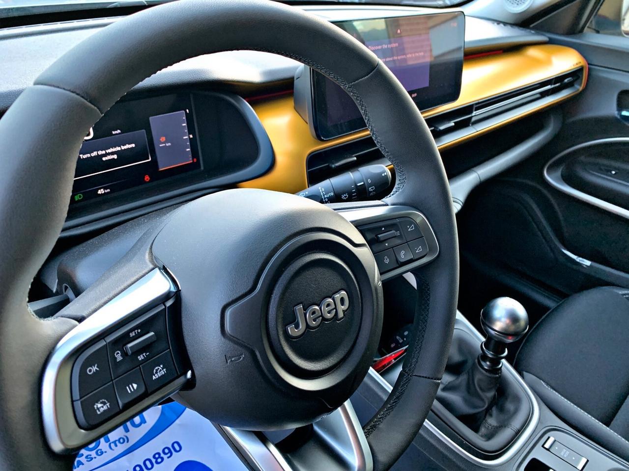 JEEP AVENGER Summit 1.2 Turbo 100 CV KM 0