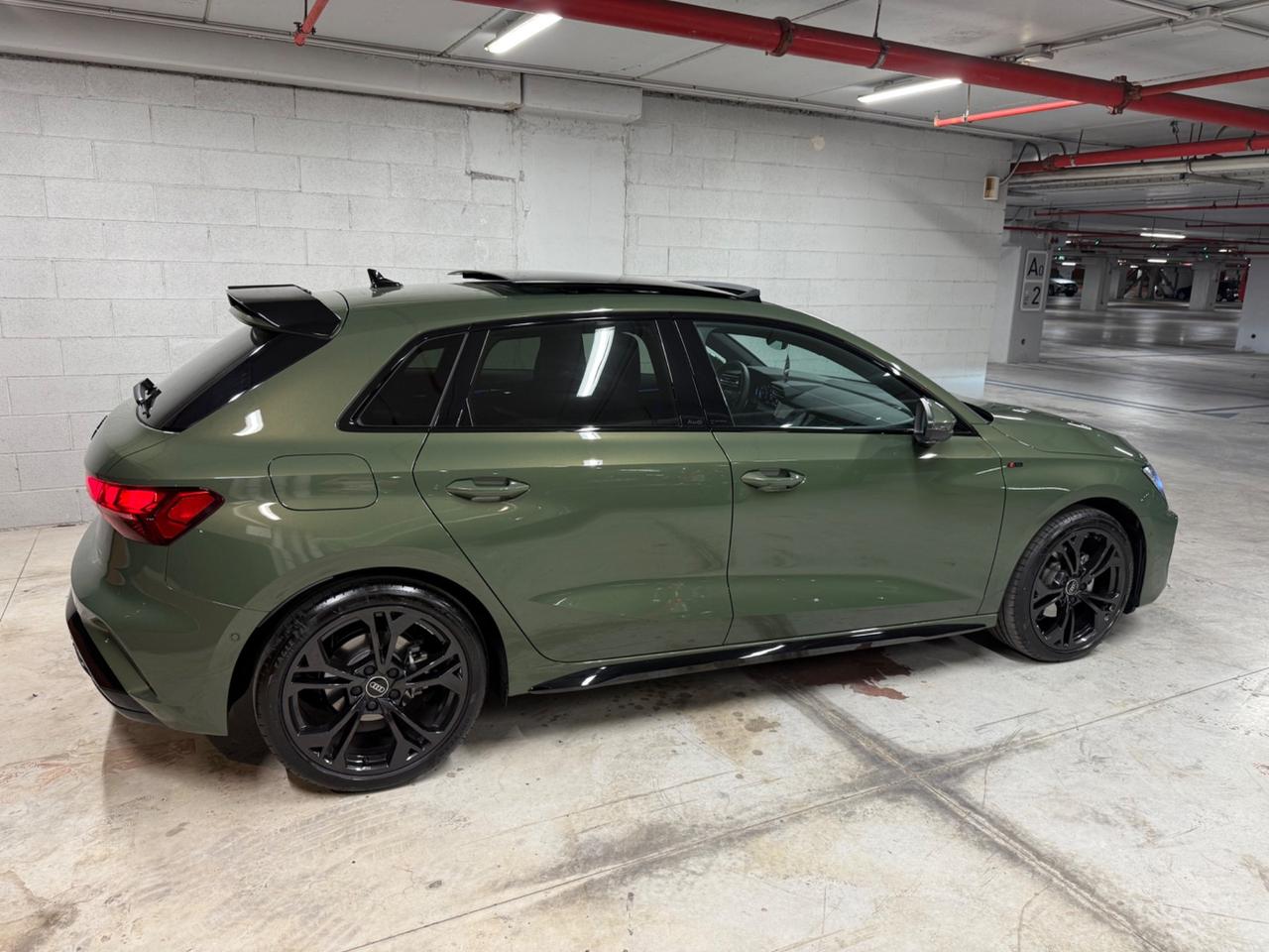 Audi A3 SPB TDI 35 S LINE - VERDE DISTRICT - TETTO