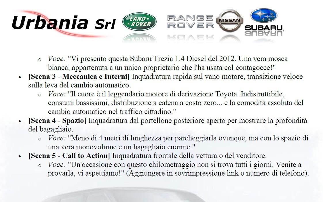 Subaru Trezia 1.4D-S 6MT Exclusive AUTOMATICA