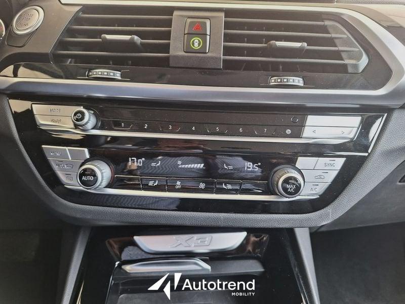 BMW X3 xDrive20d 190 CV 48 V Mild Hybrid NAVI LED Luxury