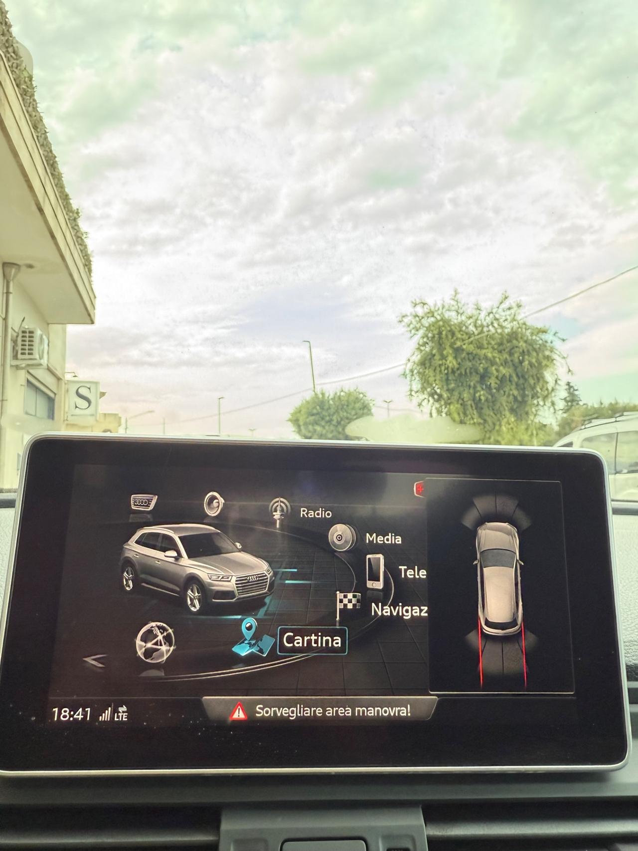 Audi Q5 40 tdi Sport quattro S-Tronic 190cv VIRTUAL COCKPIT,LUCI SOFFUSEINTERNE ,NAVIGATORE,FULL LED