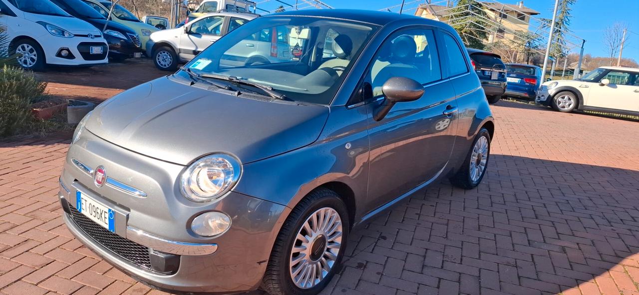 Fiat 500 1.2 Lounge unico proprietario solo km 75.000